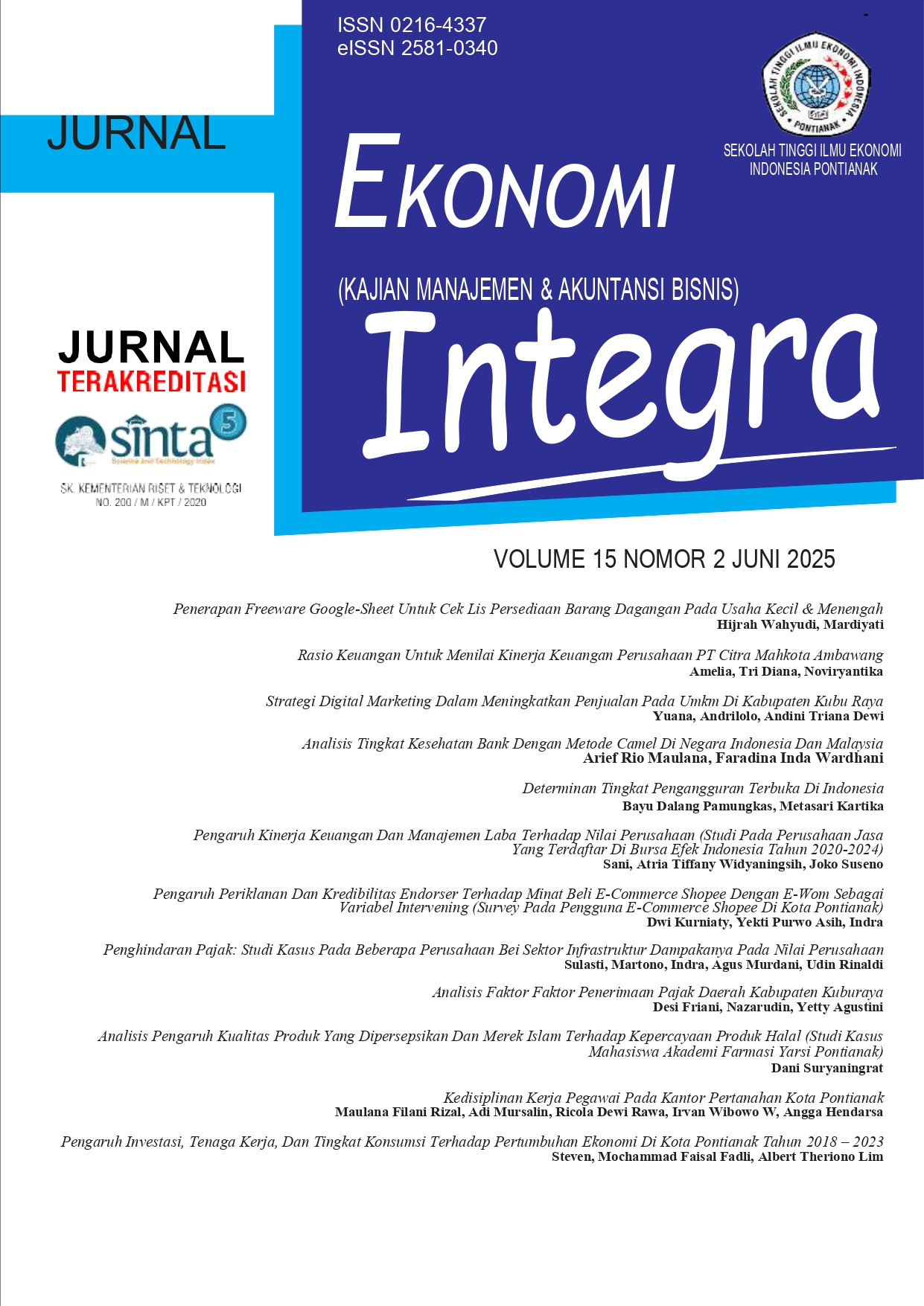 Cover Page